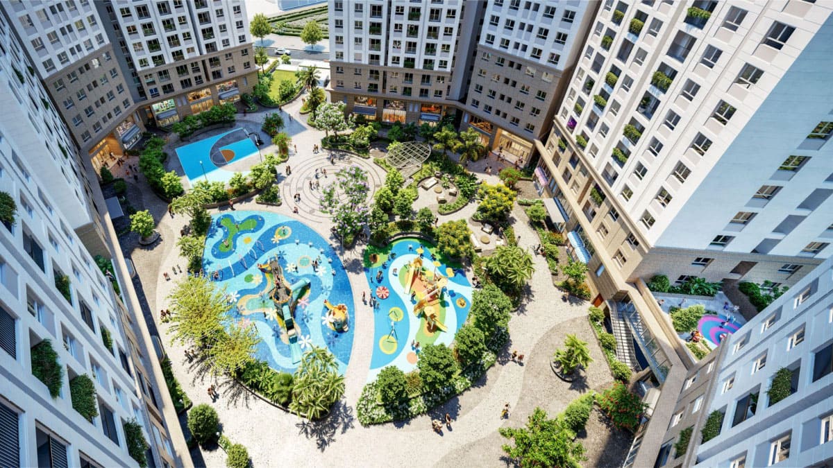 Dragon Castle - Tổng thể chung cư